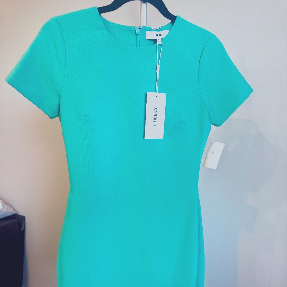 Likely dress size 4 green